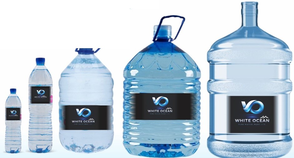 The full White Ocean product range